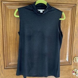 women’s mock turtleneck tank, like new, medium by Laura Ashley